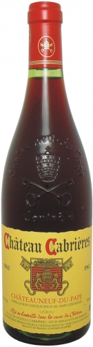 Châteauneuf-du-Pape Rouge, Château Cabriéres, Côtes-du-Rhône (1961)