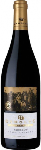 Merlot, Grmolec, rodinné vinařství Hovorany (2023)