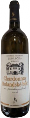 Chardonnay/Rulandské bílé, Rodinné vinařství Jedlička (2020)