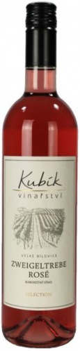 Zweigeltrebe rosé, Vinařství Kubík, Velké Bílovice (2023)