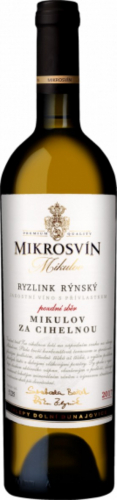 Ryzlink rýnský, Mikrosvín Mikulov (2017)