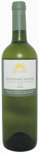 Veltlínské zelené, Vinařství Sonberk (2006)